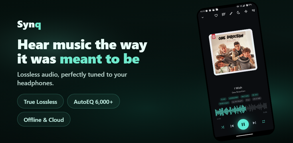 Synq — Hear music the way it was meant to be